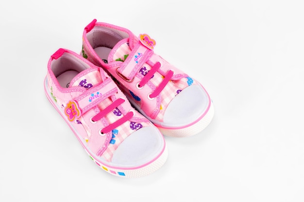 Kinderen roze sneakers