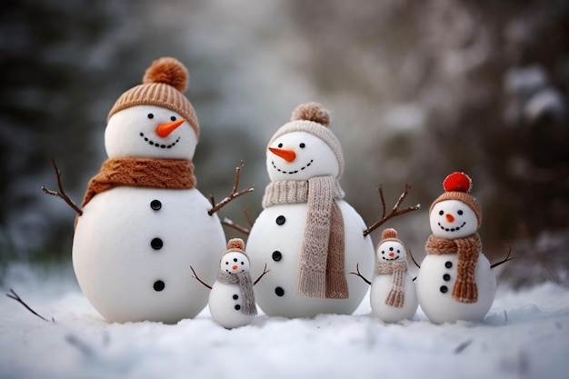 Kinderen spelen in de sneeuw puur geluk