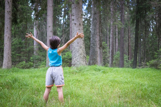 Kinderen welkom in het bos