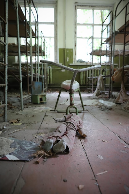 Kindergarten in chernobyl exclusion zone ukraine