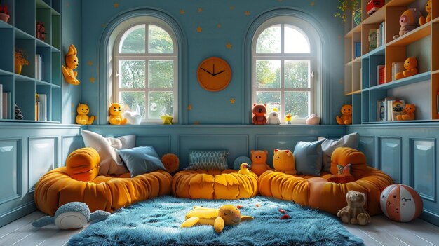 Kinderkamer versie 1 Scene Design FantasticRealistic