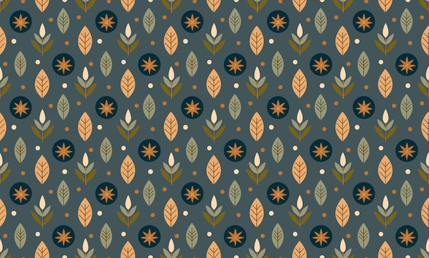 Kinfolk Design Seamless Pattern Wallpaper Background