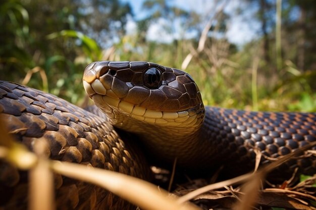 Photo king cobra