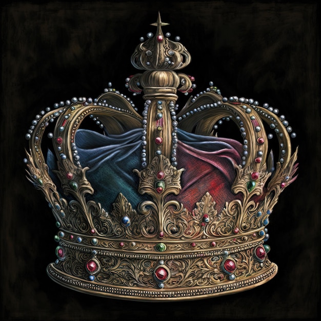 King crown illustration