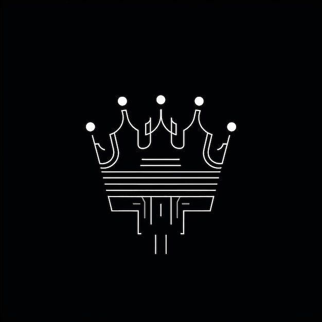 Photo king crown logo