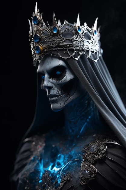 The king of death statue