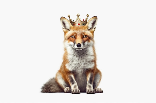 King fox Generative AI