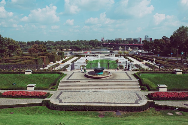 King Palace garden