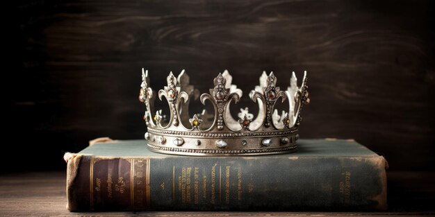 킹스 크라운 오버 북 (King's Crown Over Book) 중세 시대와 판타지 개념