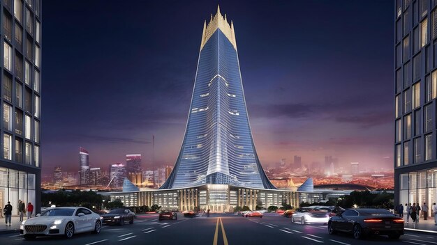 Kingdom centre burj al mamlaka in riyadh saudi arabia