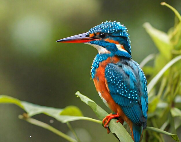 Photo kingfisher bird photo ai make