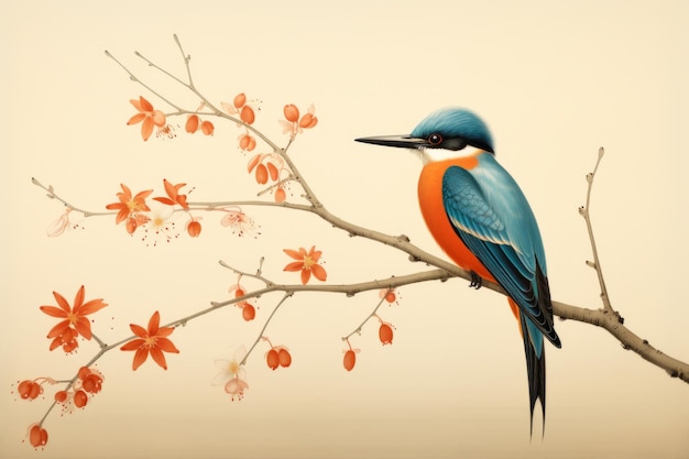 The kingfisher's majesty a masterpiece by ohara koson