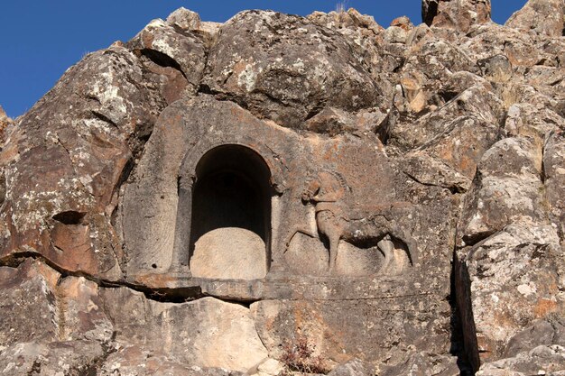 Kings Tomb Turkey Hittite monument Beysehir Turkey