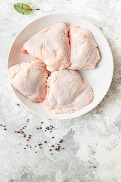 Kippendij vlees gevogelte benen gezonde maaltijd