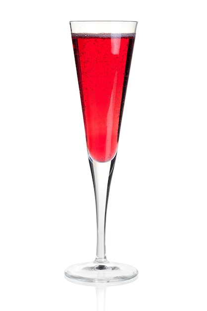 Foto cocktail alcolico kir royal