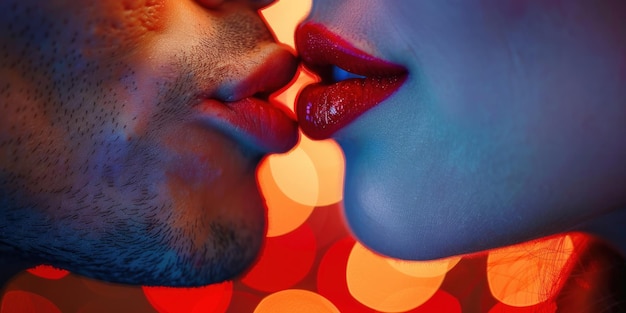 Photo kissing