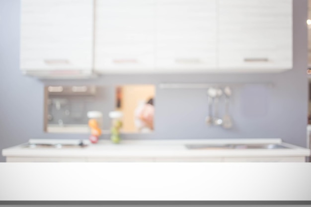 Kitchen blur background