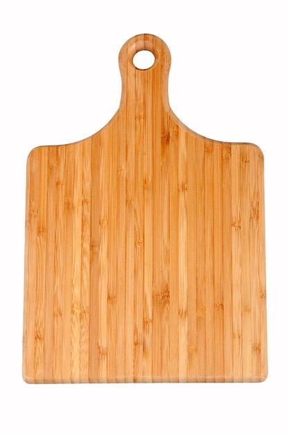 Kitchen board on white background