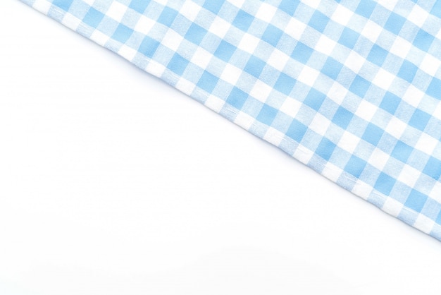 kitchen cloth (napkin) on white background