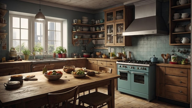 a kitchen filled with lots of clutter and dishes