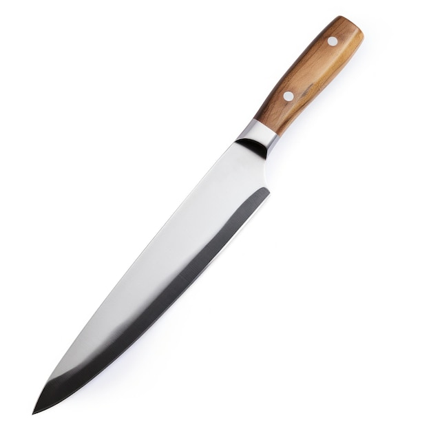 Foto coltello da cucina isolato