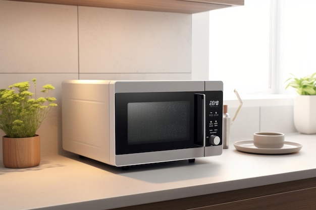 Kitchen microwave device Generate Ai