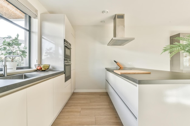 Kitchen in new home