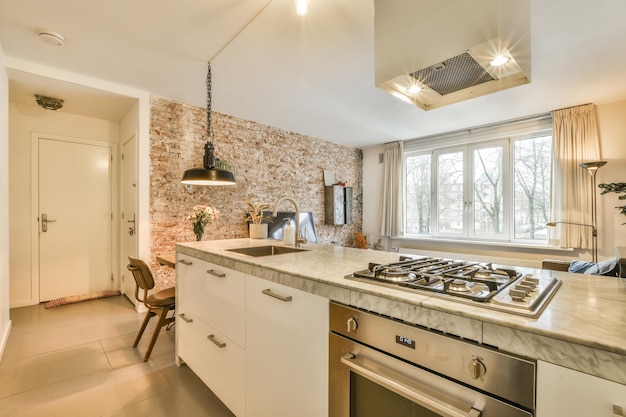 Kitchen in new home