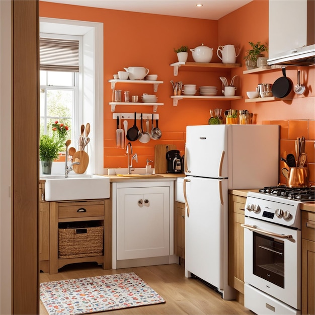 Kitchen Room Interior Concept Design