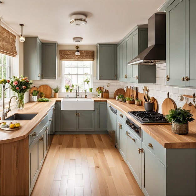 Kitchen Room Interior Concept Design