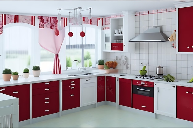 kitchen room interior