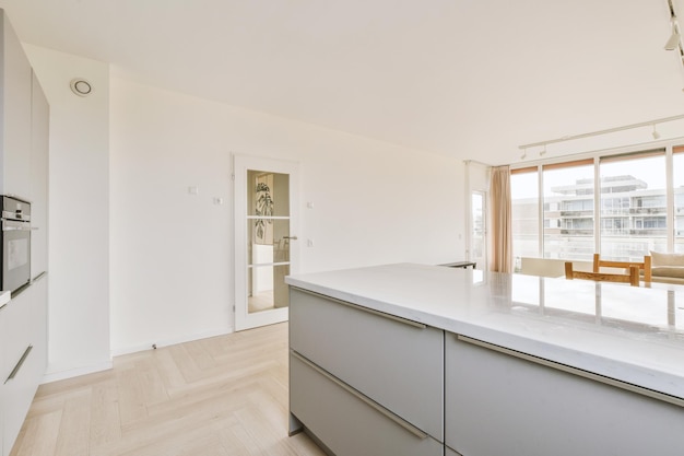 Kitchen and sitting room