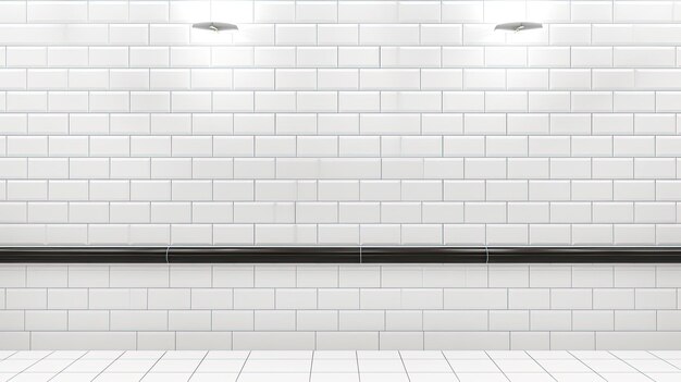 Kitchen subway tile background