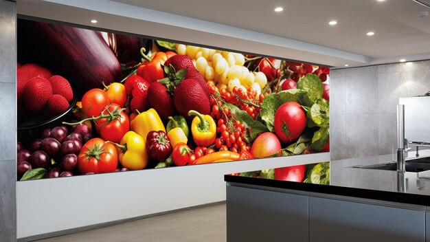 Foto pannelli da parete per cucina grandi
