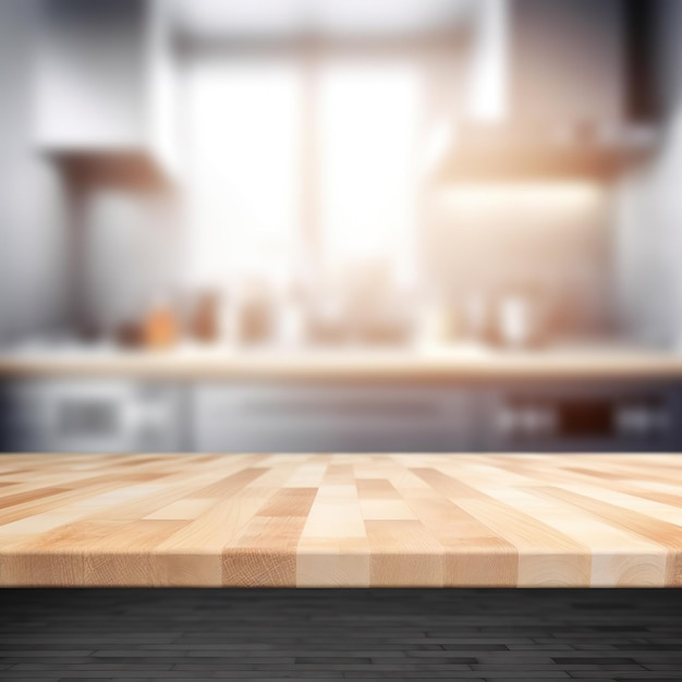 A kitchen with a wooden counter that has a countertop that has a countertop that has a countertop in it.