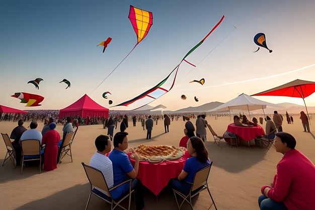 Photo kite festival