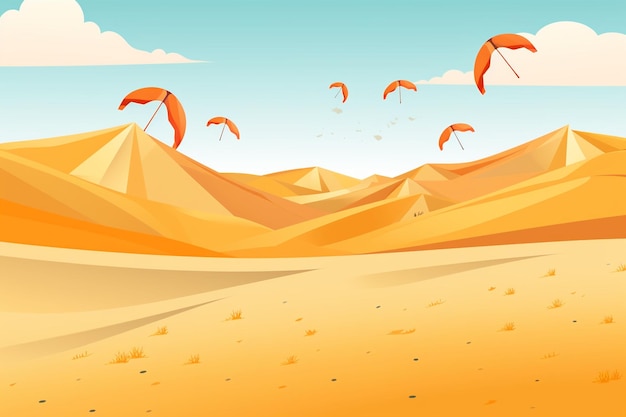 Kites background design