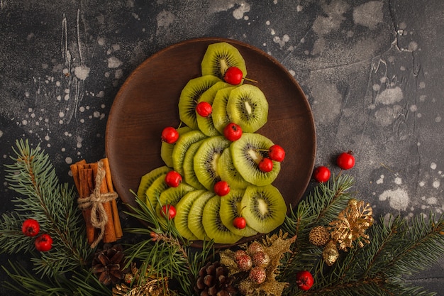 kiwi christmas tree