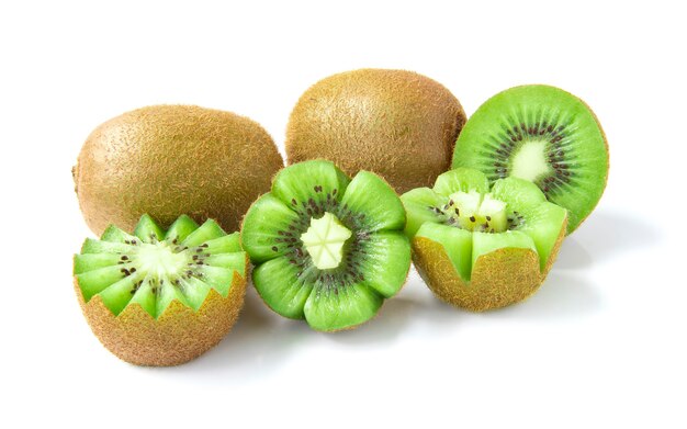 Kiwi fresh carved flower style fruit