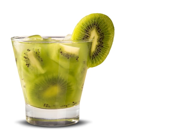 브라질의 키위 과일 Caipirinha