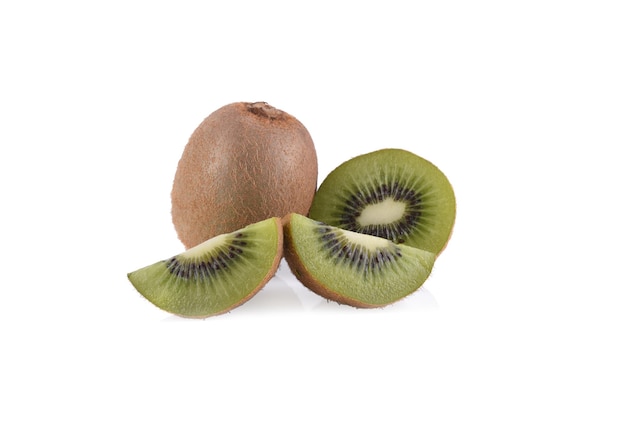 Photo kiwi fruit isolated on white background