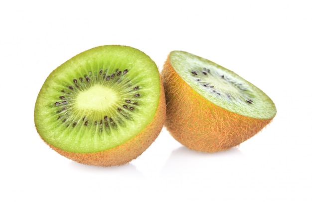 Photo kiwi fruit isolated on white background