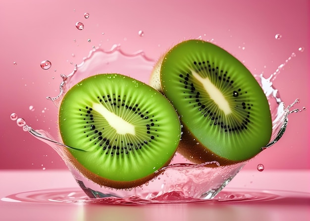 Kiwi-fruitfotografie in de highspeed Kiwi Freshness-studio
