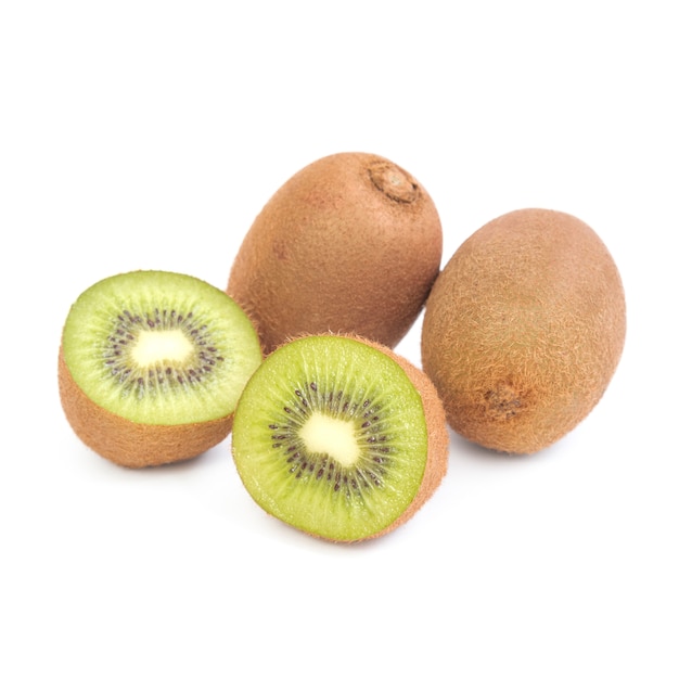 Foto kiwi hooi geïsoleerd