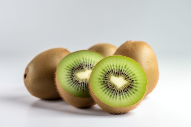 kiwi op witte achtergrond