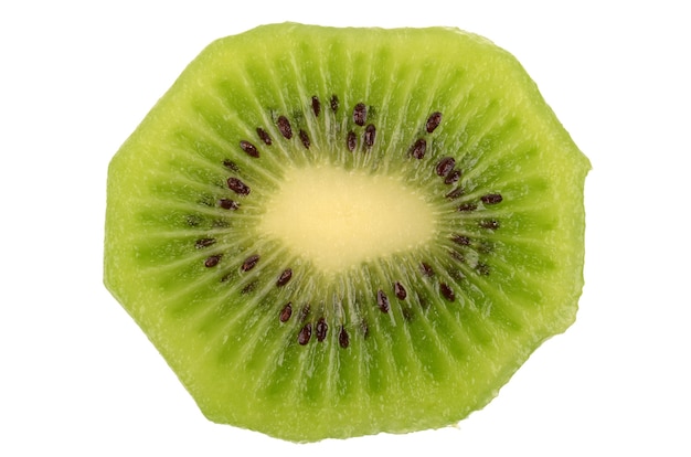 Kiwi's op een witte achtergrond