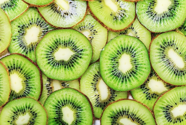 Kiwi segmenten achtergrond