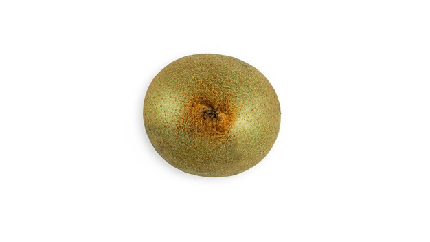 Kiwi slice isolated.