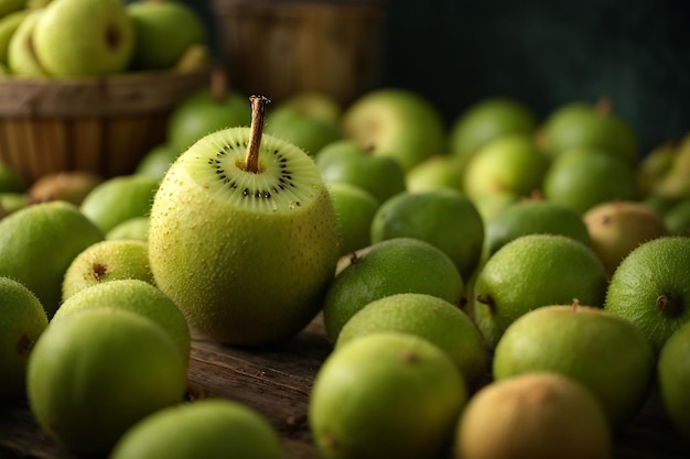 Kiwi-vruchten zijn heerlijk Een smaak van tropische gelukzaligheid