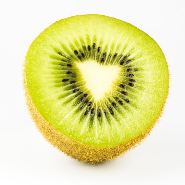 kiwi on white background 